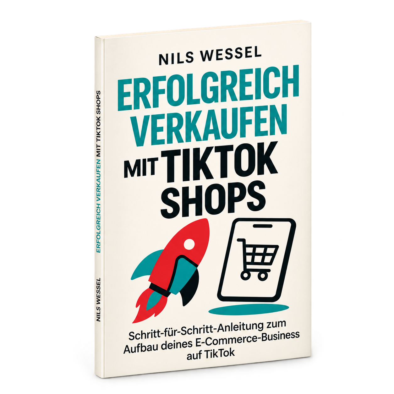 Couverture du livre Erfolgreich verkaufen mit TikTok Shops de Nils Wessel, édition allemande